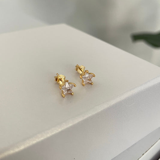 Zirconia star studs