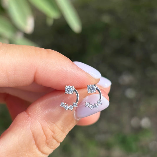 Half circle studs
